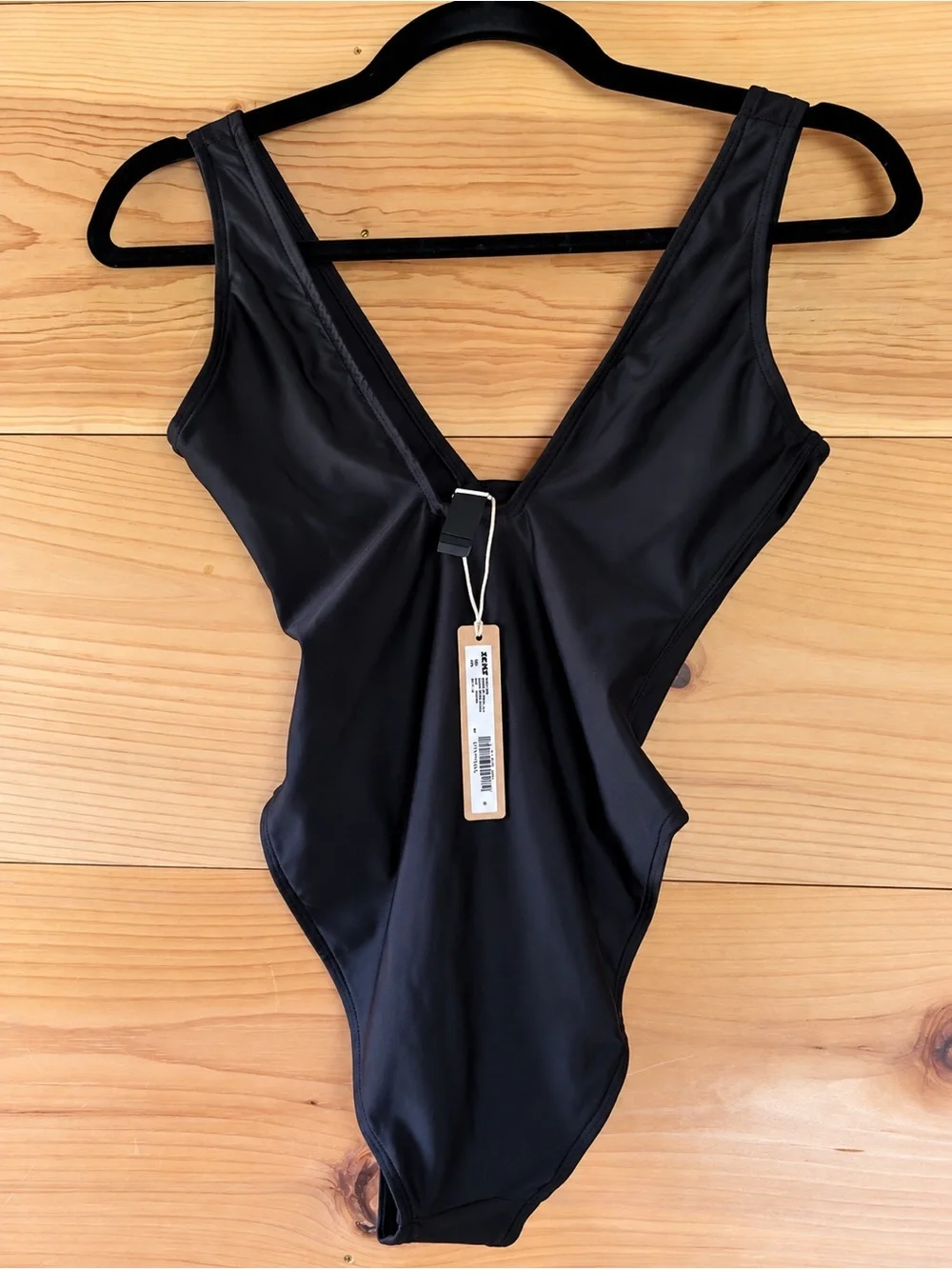 SKIMS figure‑flattering v‑neck